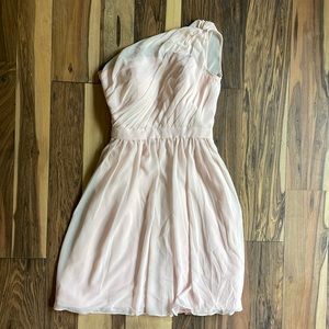 Bill Levkoff pink formal dress